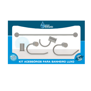 Kit Acessórios Para Banheiro – Luxo